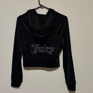 Juicy Couture Bling Velour hoodie